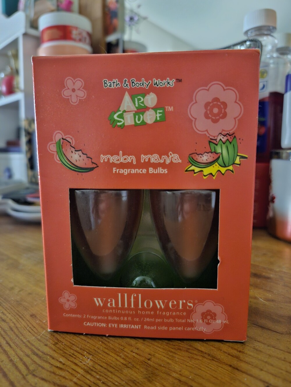 Bath and Body Works Art Stuff Melon Mania Wallflower Fragrance Bulbs🍉